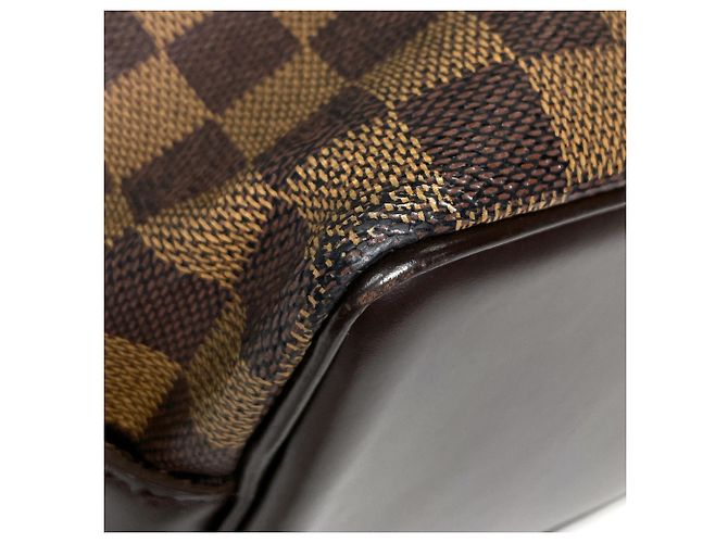 Borsa Tote Louis Vuitton Chelsea Marrone Damier ebene - vista 3