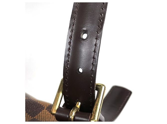 Borsa Tote Louis Vuitton Chelsea Marrone Damier ebene - vista 5
