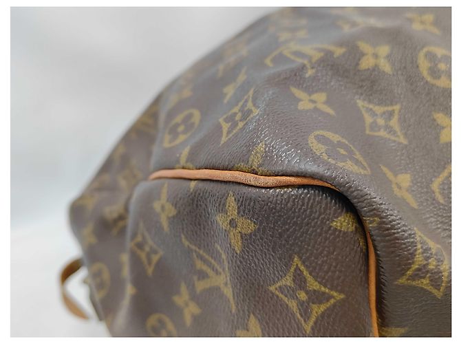 Louis Vuitton Keepall Monogram Canvas 50 Marrone - vista 4