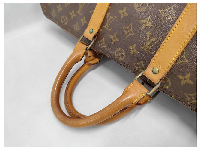 Louis Vuitton Keepall Monogram Canvas 50 Marrone - vista 5