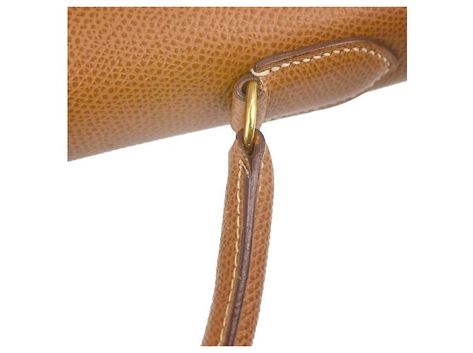 Hermès Hermes Kelly Brown Courchevel com Gold Hardware 32 Bege - vista 5