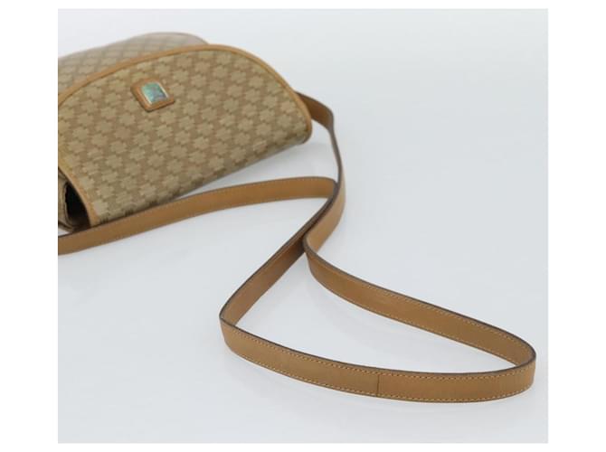 Céline Celine Vintage Macadam Canvas Small Beige - vista 7