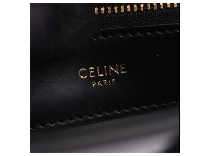 Céline Borsa a secchiello Celine Triomphe Nero - vista 4