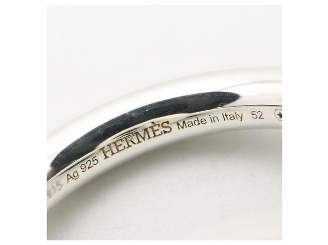 Ring Hermès Anello a fascia Echappé PM Hermes Argento - vista 4