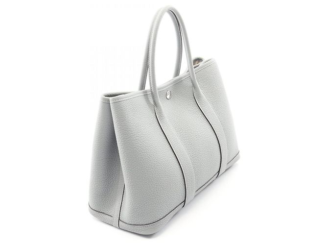 Hermès Borsa Tote Hermes Garden Party TPM Marrone - vista 2