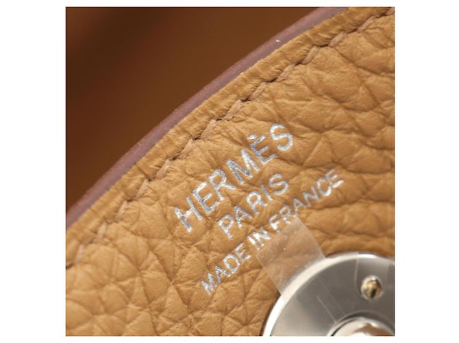 Hermès Borsa a tracolla Hermes Lindy Mini Beige - Ansicht 4