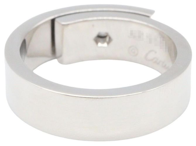 Anello Anniversario Cartier in Oro Bianco 18K - vista 3