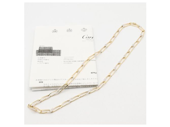 Collana in oro giallo 18K e diamanti Cartier D'oro - vista 6