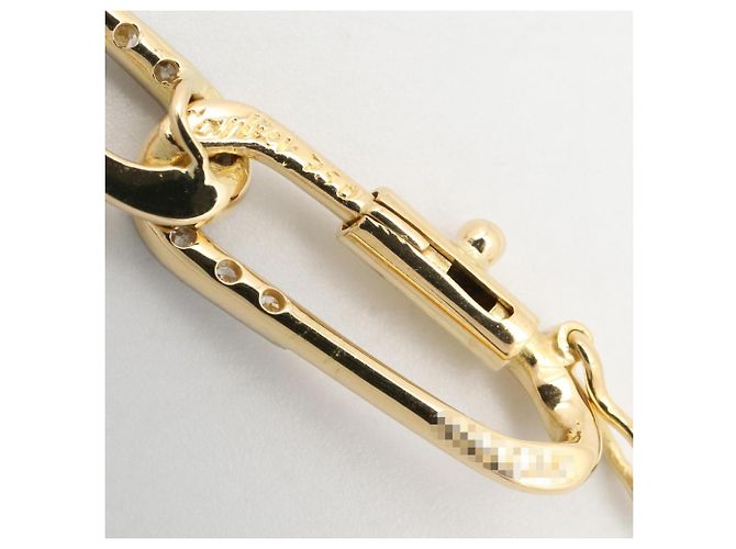 Bracciale con charm in oro giallo 18K Cartier D'oro - vista 4