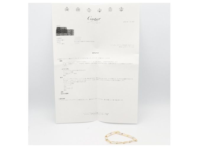 Bracciale con charm in oro giallo 18K Cartier D'oro - vista 6
