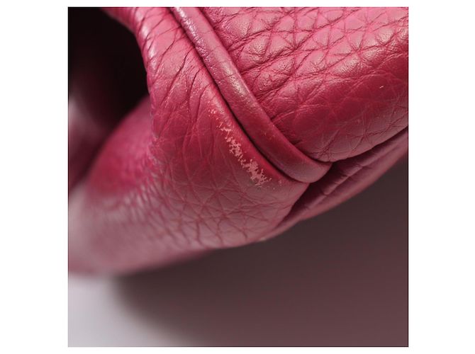 Hermès Borsa Hermes Birkin 35 in pelle Togo rosa - vista 7