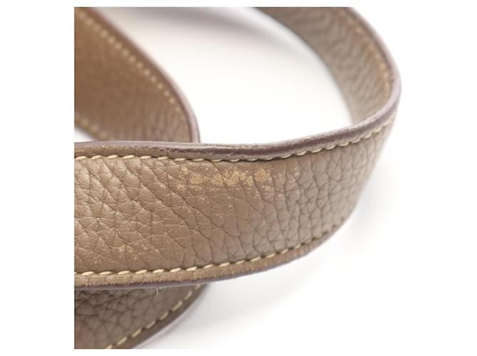 Hermès Borsa Hermes Picotin Lock MM Marrone Taupe - vista 9