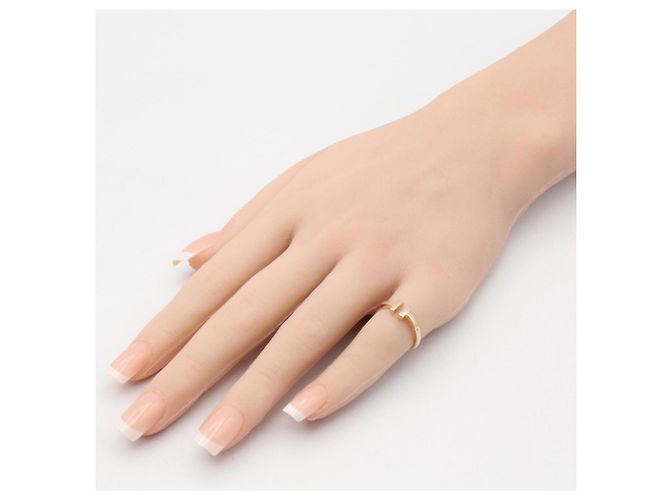 Anello T Wire di Tiffany & Co. in oro rosa 18K D'oro - vista 7