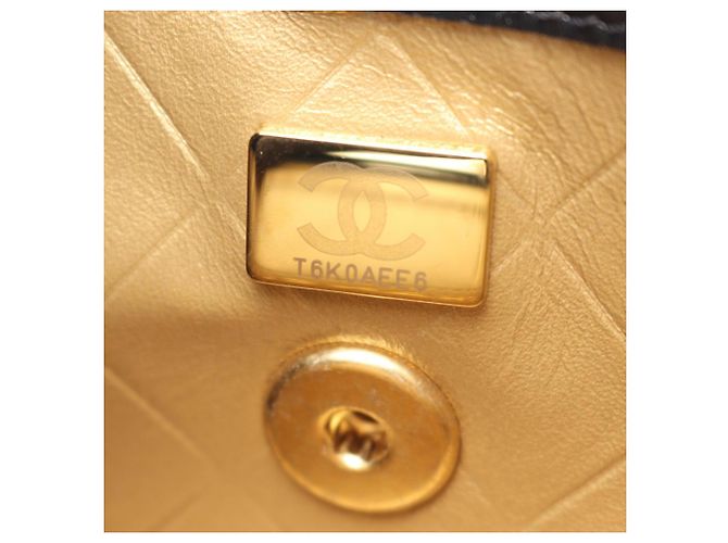 Borsa a Spalla Chanel Matelassé Small Flap Nero - vista 5