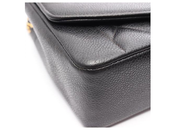 Borsa a Spalla Chanel Matelassé Diana Flap Nero - vista 10