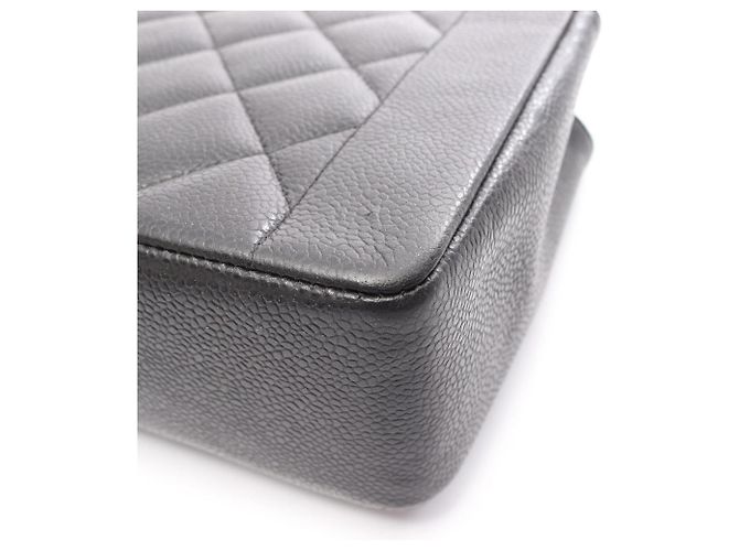 Borsa a Spalla Chanel Matelassé Diana Flap Nero - vista 13