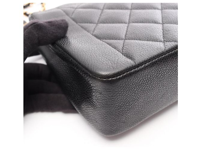 Borsa a Spalla Chanel Matelassé Diana Flap Nero - vista 14