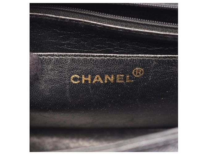 Borsa a Spalla Chanel Matelassé Diana Flap Nero - vista 4