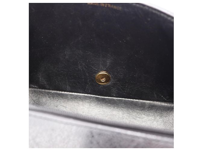 Borsa a Spalla Chanel Matelassé Diana Flap Nero - vista 6