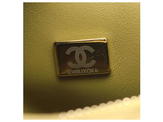 Bolsa Bowling Mini Matelassé Chanel Caqui - vista 5
