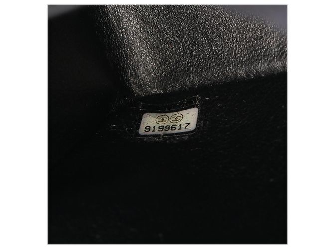 Borsa a Spalla Chanel Mini Matelassé Nero - vista 5
