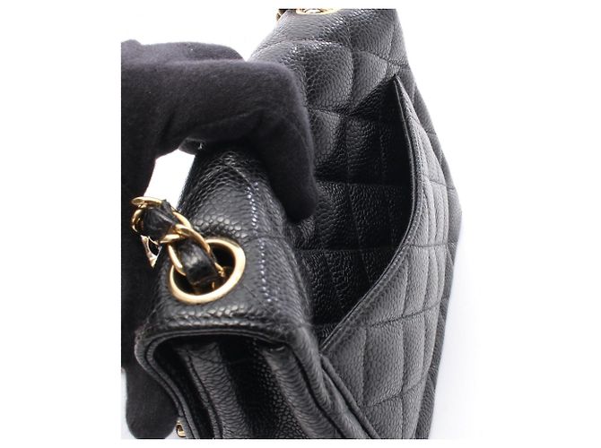 Borsa a Spalla Chanel Mini Matelassé Nero - vista 6