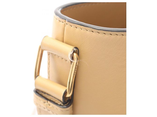 Céline Celine Maillon Triomphe Bucket Bag Beige - Ansicht 6