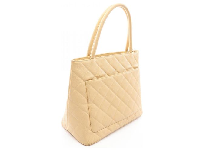 Borsa Tote Chanel Reissue Beige - vista 2