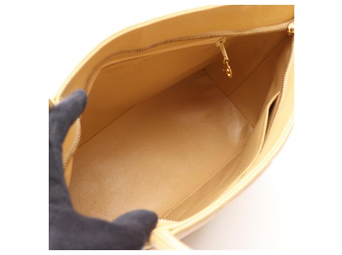 Borsa Tote Chanel Reissue Beige - vista 3
