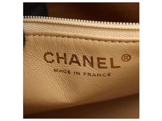 Borsa Tote Chanel Reissue Beige - vista 4