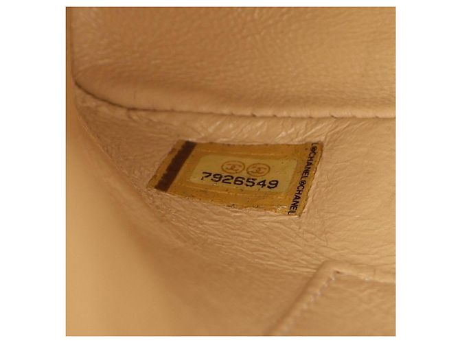 Borsa Tote Chanel Reissue Beige - vista 5