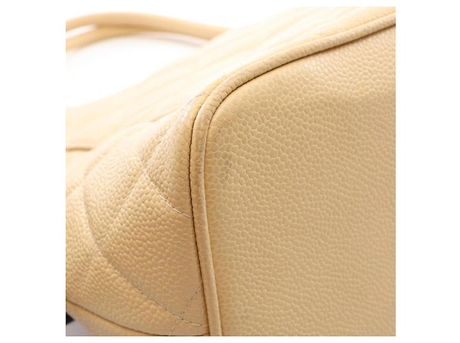 Borsa Tote Chanel Reissue Beige - vista 6