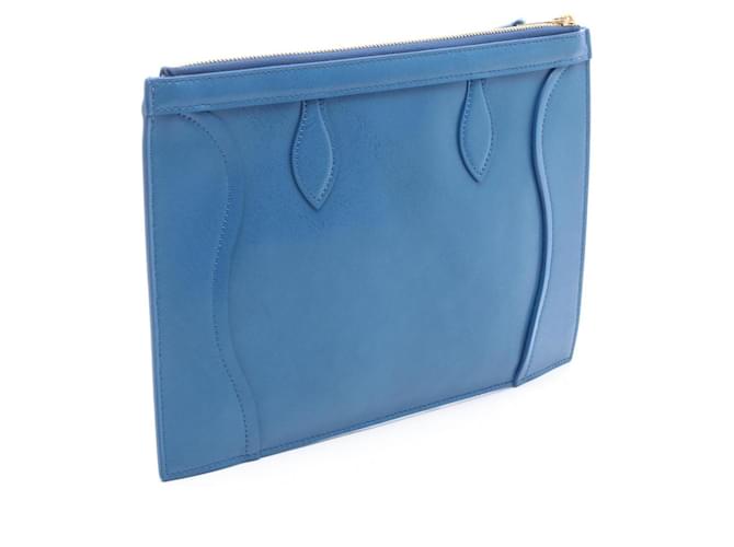 Céline Pochette a mano Celine Medium in blu - vista 2