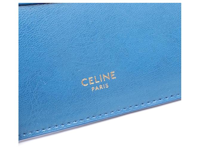 Céline Pochette a mano Celine Medium in blu - vista 4