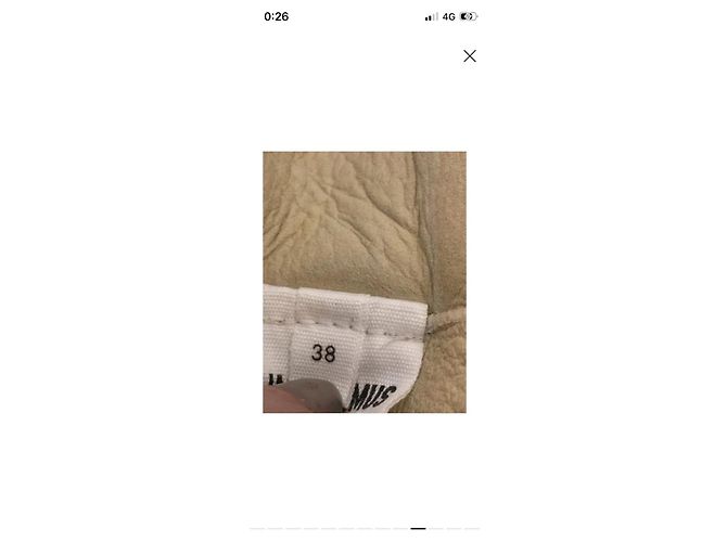 Jacquemus La Veste Piloni Shearling Beige - vista 10
