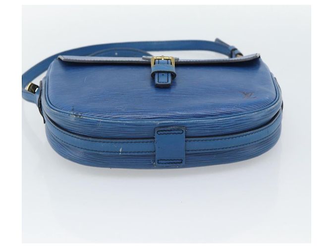 LOUIS VUITTON Epi Jeune Fille MM Borsa a Spalla Blu M52155 LV Auth 191695 - vista 5
