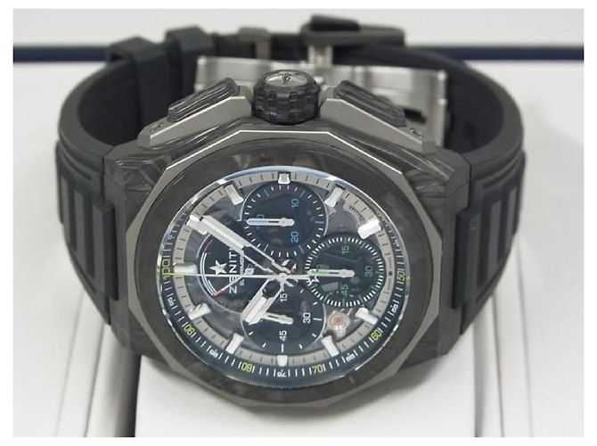Zénith ZENITH Defy extreme Carbon 10.9100.9004/22.I200 Original Masculino Prata - vista 19