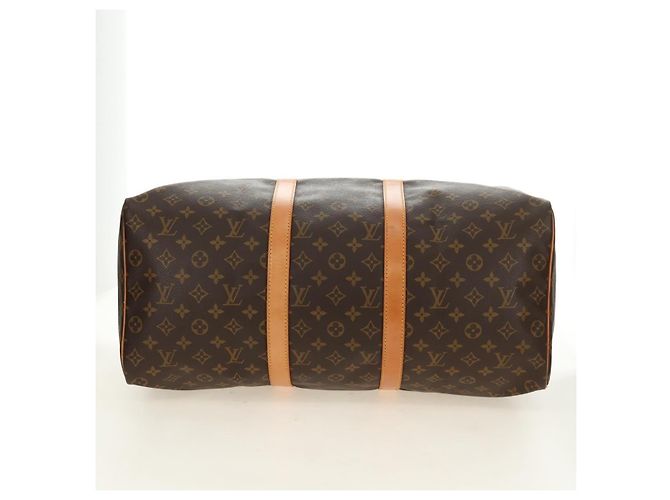 LOUIS VUITTON Borsa Boston Monogram Keepall 50 M41426 LV Auth 191786V Monogramma - vista 5