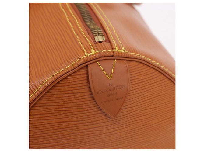 LOUIS VUITTON Epi Keepall 50 Boston Bag Marrone M42968 LV Auth 190130SAV - vista 18