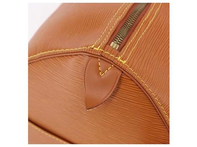 LOUIS VUITTON Epi Keepall 50 Boston Bag Marrone M42968 LV Auth 190130SAV - vista 20