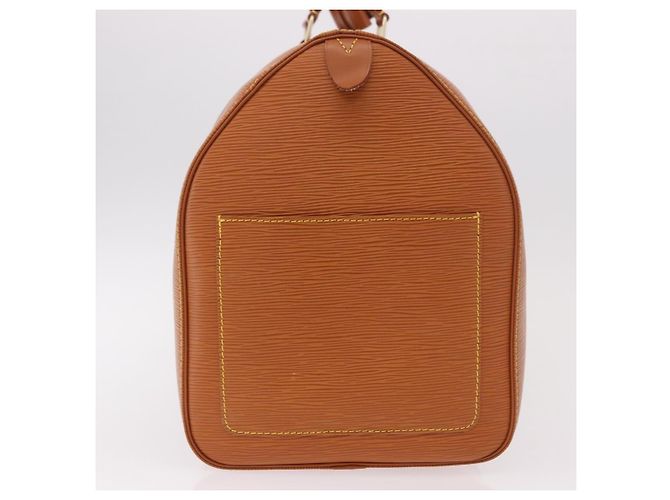 LOUIS VUITTON Epi Keepall 50 Boston Bag Marrone M42968 LV Auth 190130SAV - vista 4