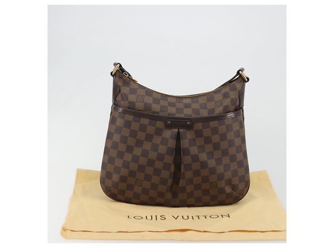 LOUIS VUITTON Damier Ebene Bloomsbury PM Shoulder Bag N42251 LV Auth ar14007 Borsa a tracolla - vista 12