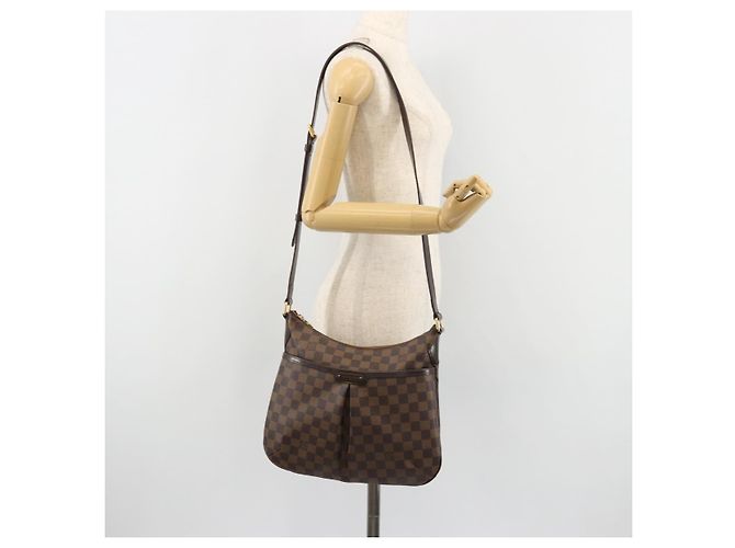 LOUIS VUITTON Damier Ebene Bloomsbury PM Shoulder Bag N42251 LV Auth ar14007 Borsa a tracolla - vista 25