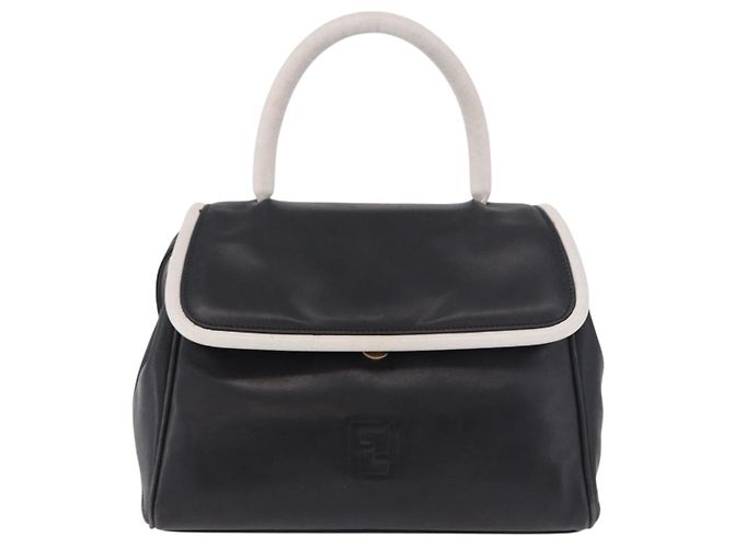 Borsa FENDI in pelle 2way Nera Auth bs35922 Nero - vista 13