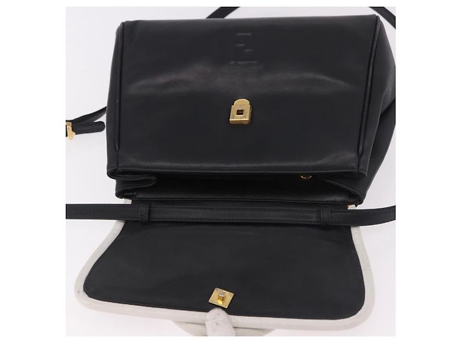 Borsa FENDI in pelle 2way Nera Auth bs35922 Nero - vista 20