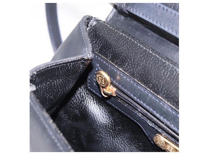 Borsa FENDI in pelle 2way Nera Auth bs35922 Nero - vista 25
