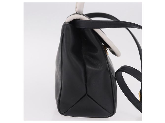 Borsa FENDI in pelle 2way Nera Auth bs35922 Nero - vista 5