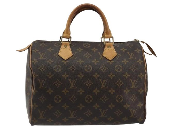 LOUIS VUITTON Borsa a Mano Monogram Speedy 30 M41526 LV Auth ka5172A Monogramma - vista 13