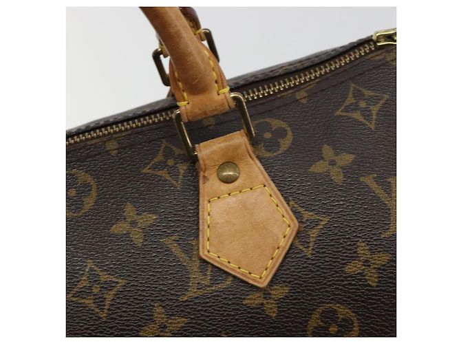 LOUIS VUITTON Borsa a Mano Monogram Speedy 30 M41526 LV Auth ka5172A Monogramma - vista 18