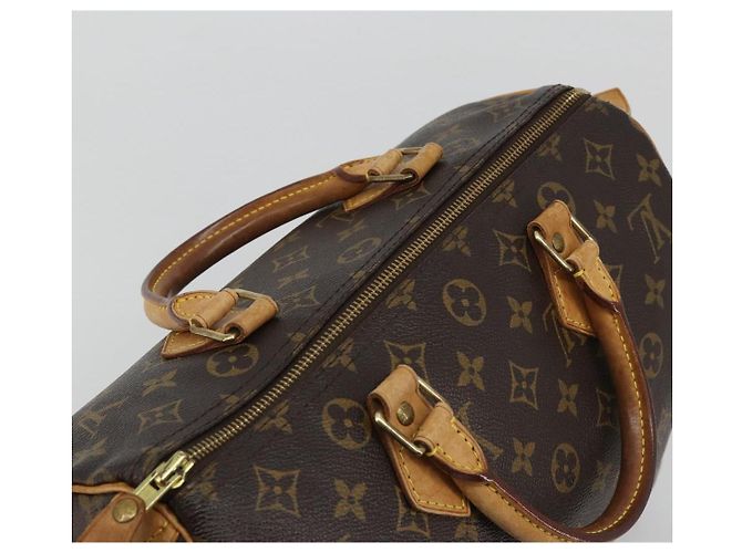 LOUIS VUITTON Borsa a Mano Monogram Speedy 30 M41526 LV Auth ka5172A Monogramma - vista 6